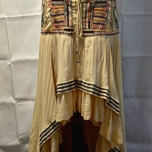 Free People In The East High Low Maxi Skirt